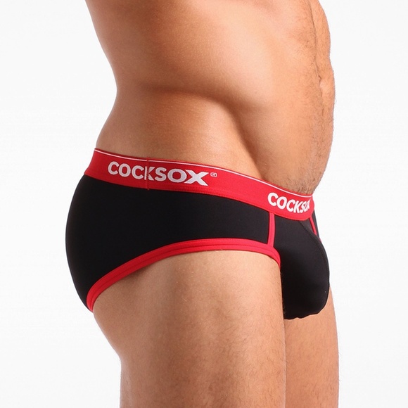 COPY - Cocksox sexy briefs with front pouch black - Picture 1 of 3